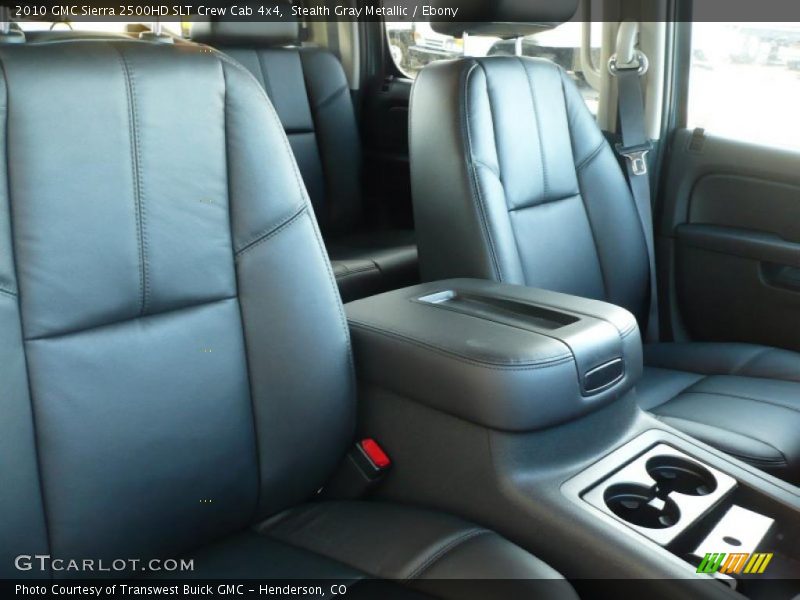 Stealth Gray Metallic / Ebony 2010 GMC Sierra 2500HD SLT Crew Cab 4x4