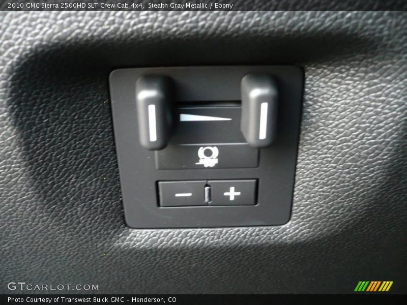Stealth Gray Metallic / Ebony 2010 GMC Sierra 2500HD SLT Crew Cab 4x4
