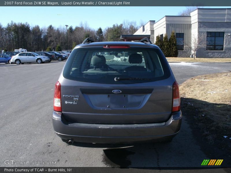 Liquid Grey Metallic / Charcoal/Light Flint 2007 Ford Focus ZXW SE Wagon