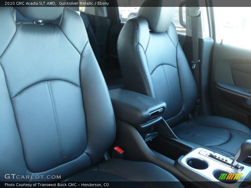 Quicksilver Metallic / Ebony 2010 GMC Acadia SLT AWD