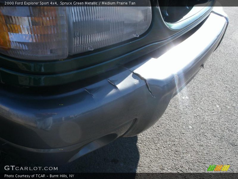 Spruce Green Metallic / Medium Prairie Tan 2000 Ford Explorer Sport 4x4