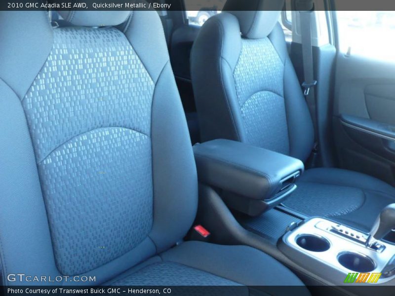 Quicksilver Metallic / Ebony 2010 GMC Acadia SLE AWD