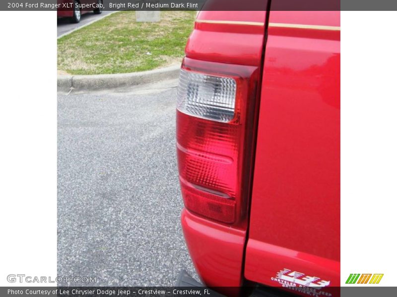 Bright Red / Medium Dark Flint 2004 Ford Ranger XLT SuperCab