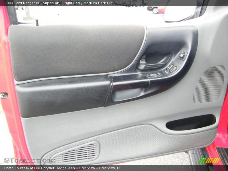 Bright Red / Medium Dark Flint 2004 Ford Ranger XLT SuperCab