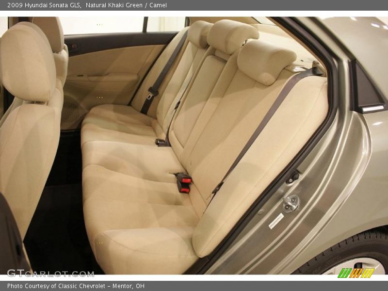 Natural Khaki Green / Camel 2009 Hyundai Sonata GLS