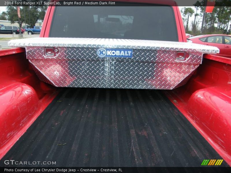 Bright Red / Medium Dark Flint 2004 Ford Ranger XLT SuperCab