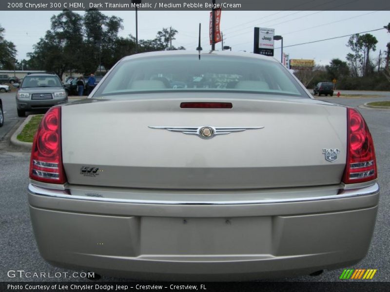Dark Titanium Metallic / Medium Pebble Beige/Cream 2008 Chrysler 300 C HEMI