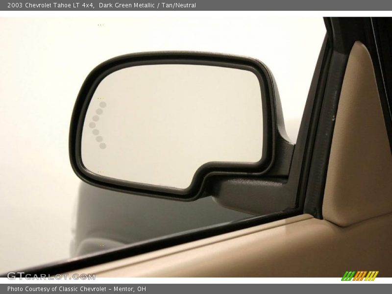 Dark Green Metallic / Tan/Neutral 2003 Chevrolet Tahoe LT 4x4