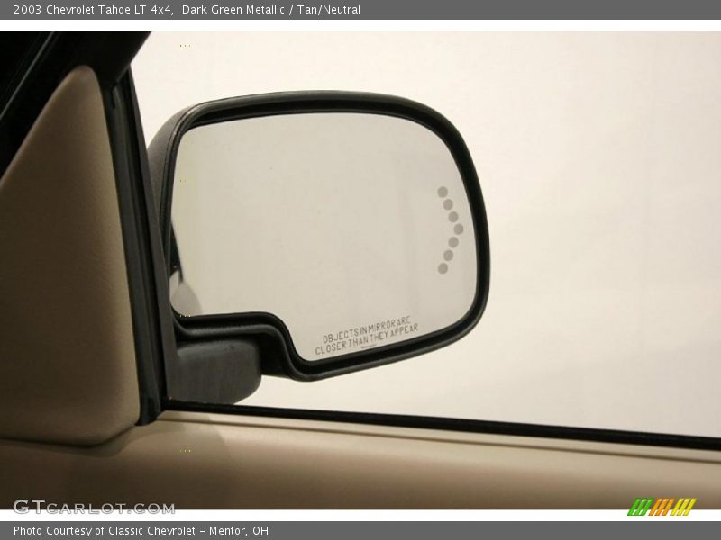 Dark Green Metallic / Tan/Neutral 2003 Chevrolet Tahoe LT 4x4