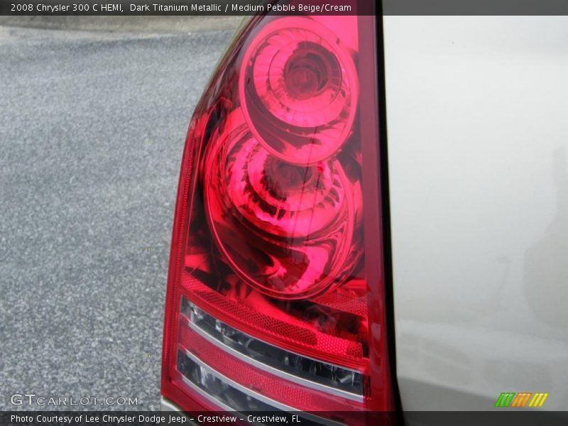 Dark Titanium Metallic / Medium Pebble Beige/Cream 2008 Chrysler 300 C HEMI