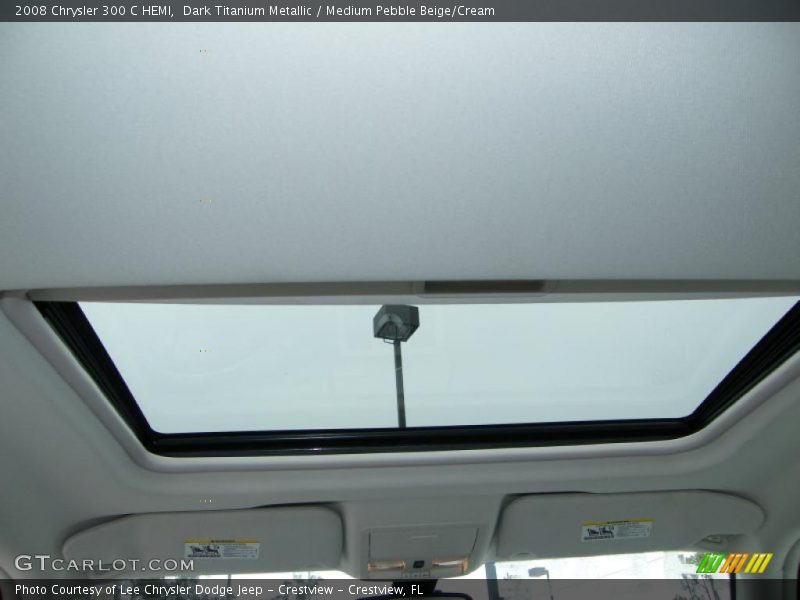 Dark Titanium Metallic / Medium Pebble Beige/Cream 2008 Chrysler 300 C HEMI