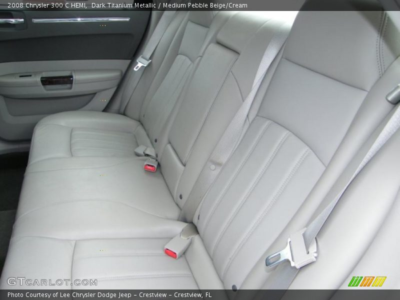 Dark Titanium Metallic / Medium Pebble Beige/Cream 2008 Chrysler 300 C HEMI
