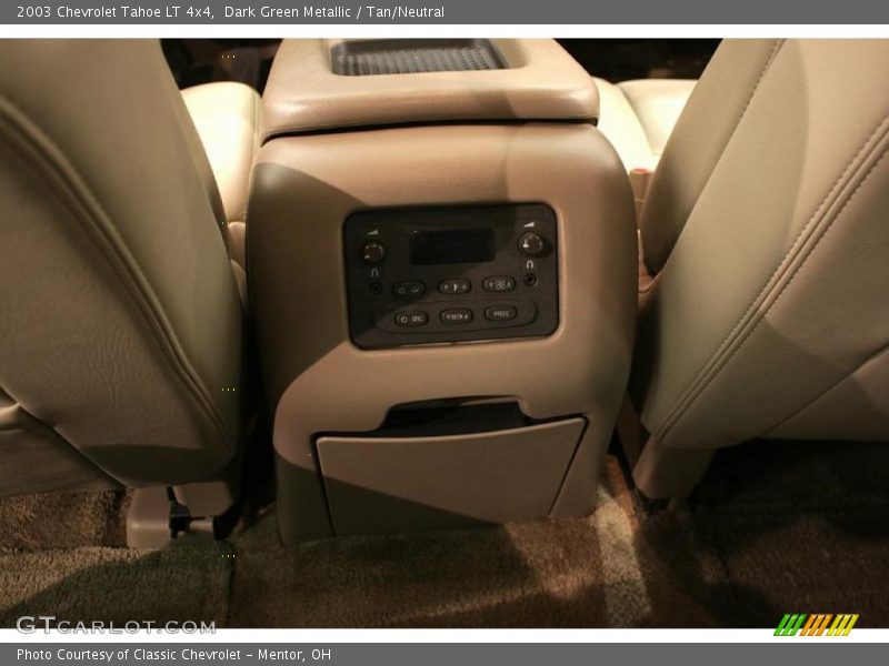 Dark Green Metallic / Tan/Neutral 2003 Chevrolet Tahoe LT 4x4