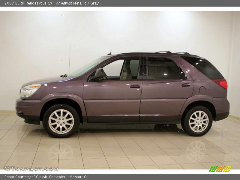 Amethyst Metallic / Gray 2007 Buick Rendezvous CX