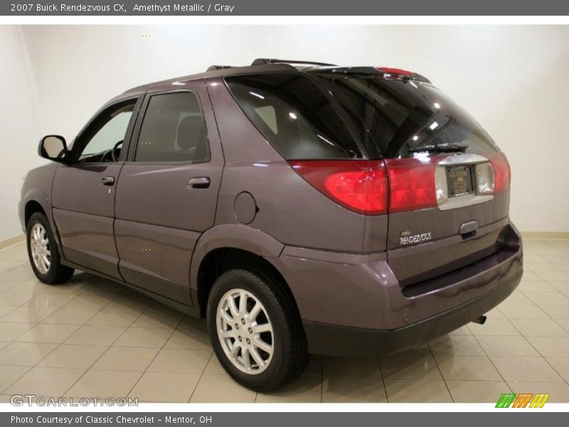 Amethyst Metallic / Gray 2007 Buick Rendezvous CX