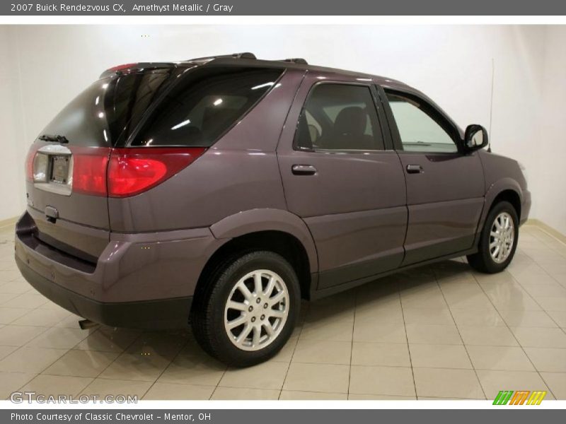 Amethyst Metallic / Gray 2007 Buick Rendezvous CX