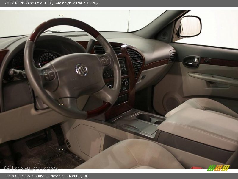 Amethyst Metallic / Gray 2007 Buick Rendezvous CX