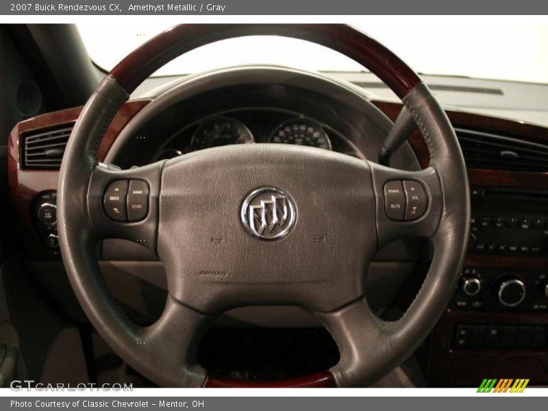 Amethyst Metallic / Gray 2007 Buick Rendezvous CX
