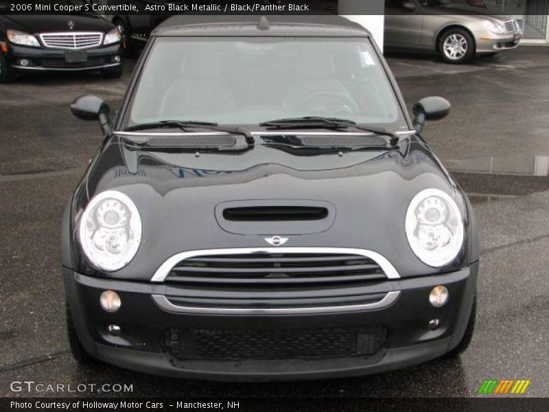 Astro Black Metallic / Black/Panther Black 2006 Mini Cooper S Convertible