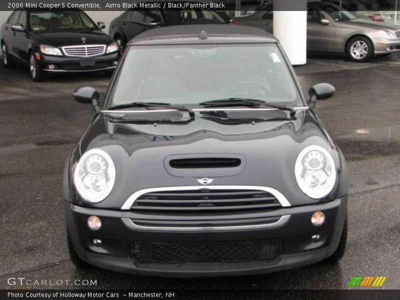 Astro Black Metallic / Black/Panther Black 2006 Mini Cooper S Convertible