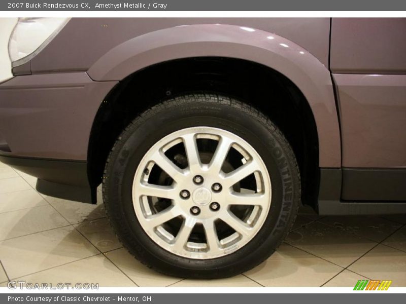 Amethyst Metallic / Gray 2007 Buick Rendezvous CX