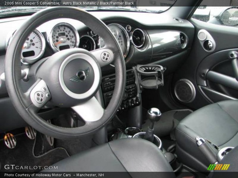 Astro Black Metallic / Black/Panther Black 2006 Mini Cooper S Convertible