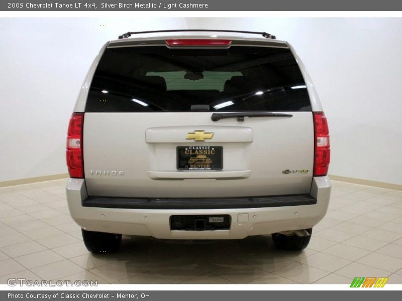 Silver Birch Metallic / Light Cashmere 2009 Chevrolet Tahoe LT 4x4