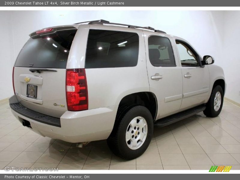 Silver Birch Metallic / Light Cashmere 2009 Chevrolet Tahoe LT 4x4