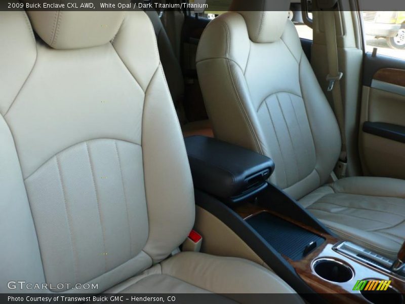 White Opal / Dark Titanium/Titanium 2009 Buick Enclave CXL AWD