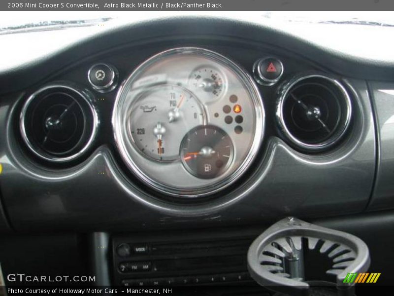 Astro Black Metallic / Black/Panther Black 2006 Mini Cooper S Convertible