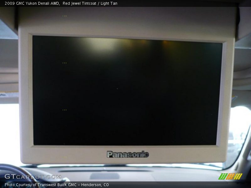 Red Jewel Tintcoat / Light Tan 2009 GMC Yukon Denali AWD