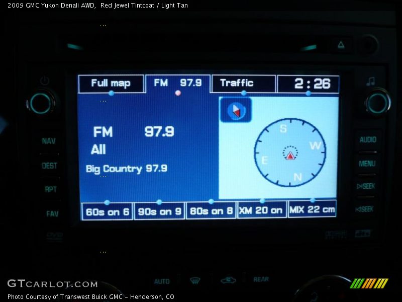 Red Jewel Tintcoat / Light Tan 2009 GMC Yukon Denali AWD