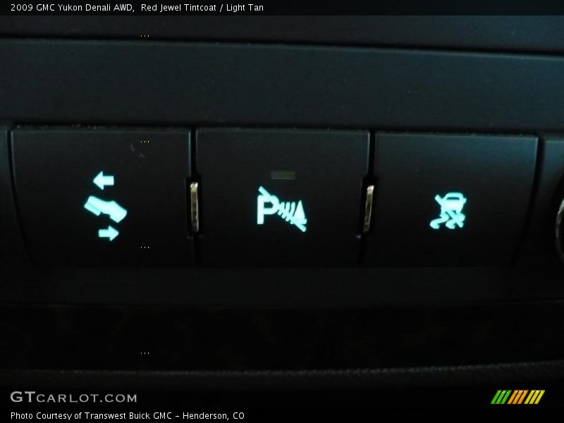 Red Jewel Tintcoat / Light Tan 2009 GMC Yukon Denali AWD