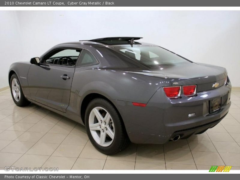Cyber Gray Metallic / Black 2010 Chevrolet Camaro LT Coupe