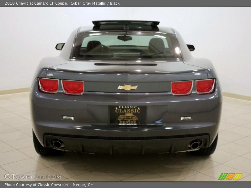Cyber Gray Metallic / Black 2010 Chevrolet Camaro LT Coupe