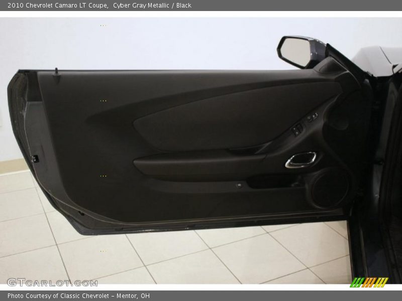 Cyber Gray Metallic / Black 2010 Chevrolet Camaro LT Coupe