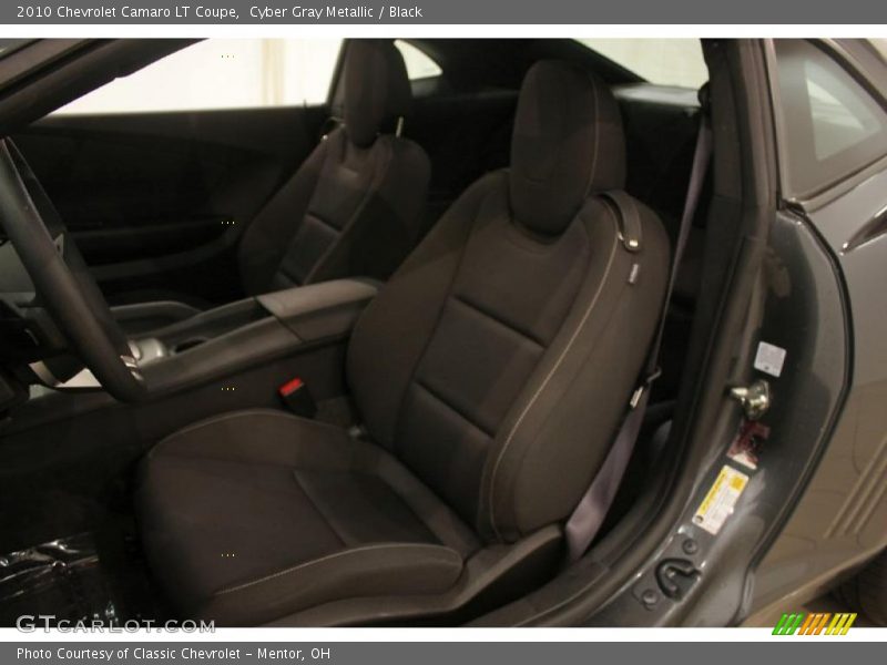 Cyber Gray Metallic / Black 2010 Chevrolet Camaro LT Coupe