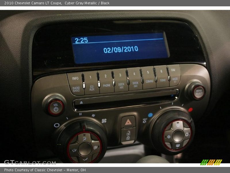 Cyber Gray Metallic / Black 2010 Chevrolet Camaro LT Coupe