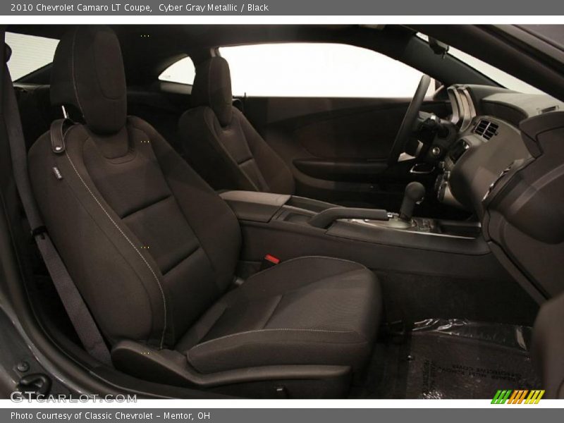 Cyber Gray Metallic / Black 2010 Chevrolet Camaro LT Coupe