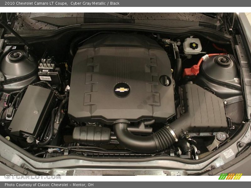Cyber Gray Metallic / Black 2010 Chevrolet Camaro LT Coupe