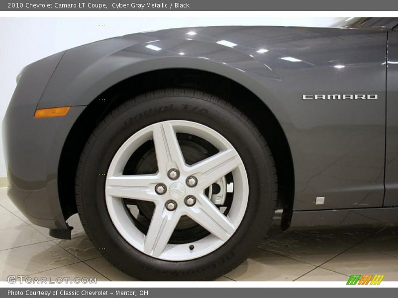 Cyber Gray Metallic / Black 2010 Chevrolet Camaro LT Coupe