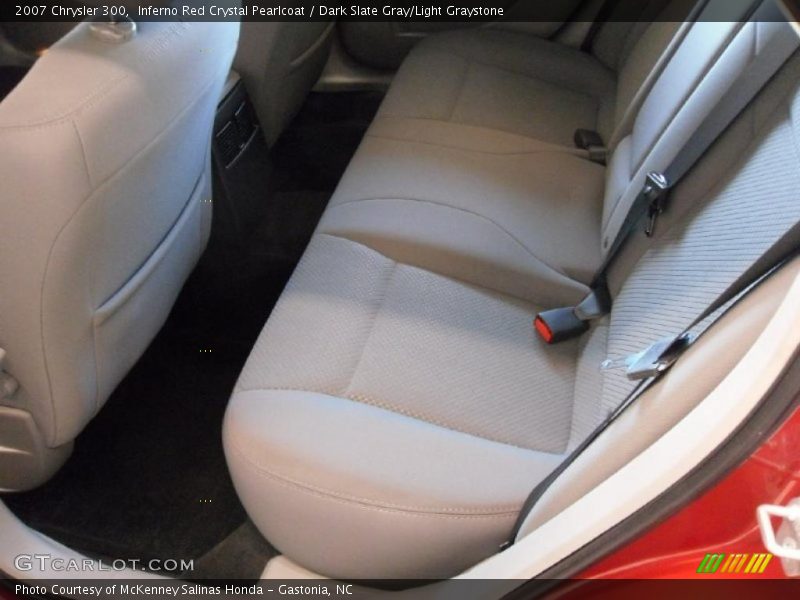 Inferno Red Crystal Pearlcoat / Dark Slate Gray/Light Graystone 2007 Chrysler 300