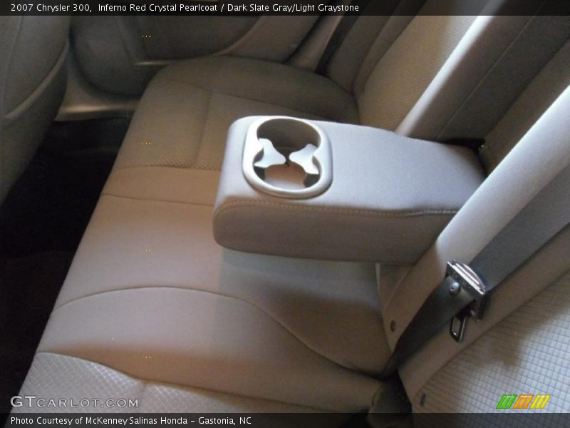 Inferno Red Crystal Pearlcoat / Dark Slate Gray/Light Graystone 2007 Chrysler 300