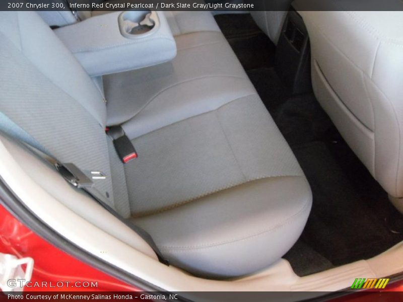 Inferno Red Crystal Pearlcoat / Dark Slate Gray/Light Graystone 2007 Chrysler 300