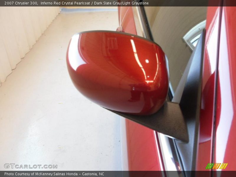 Inferno Red Crystal Pearlcoat / Dark Slate Gray/Light Graystone 2007 Chrysler 300