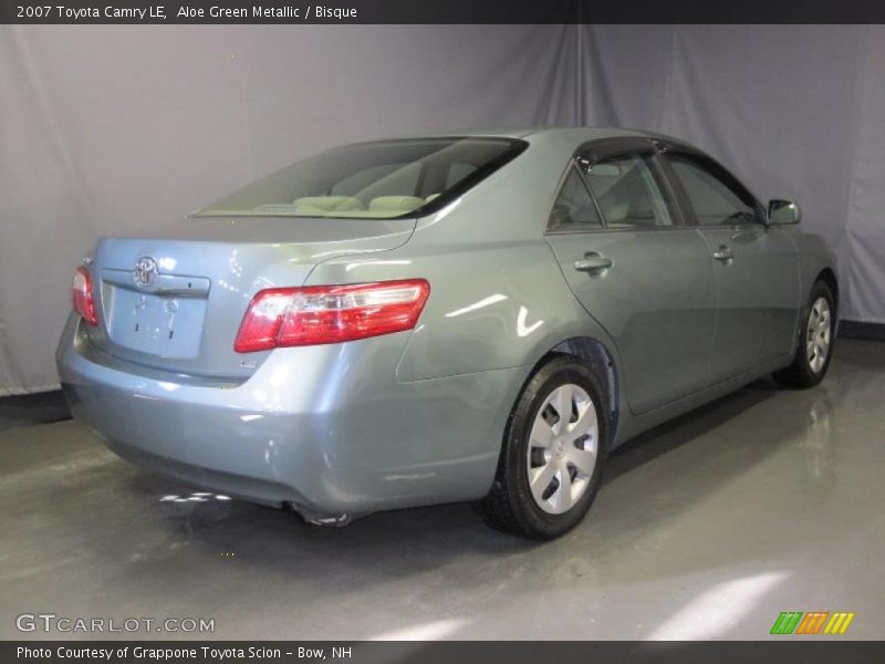 Aloe Green Metallic / Bisque 2007 Toyota Camry LE