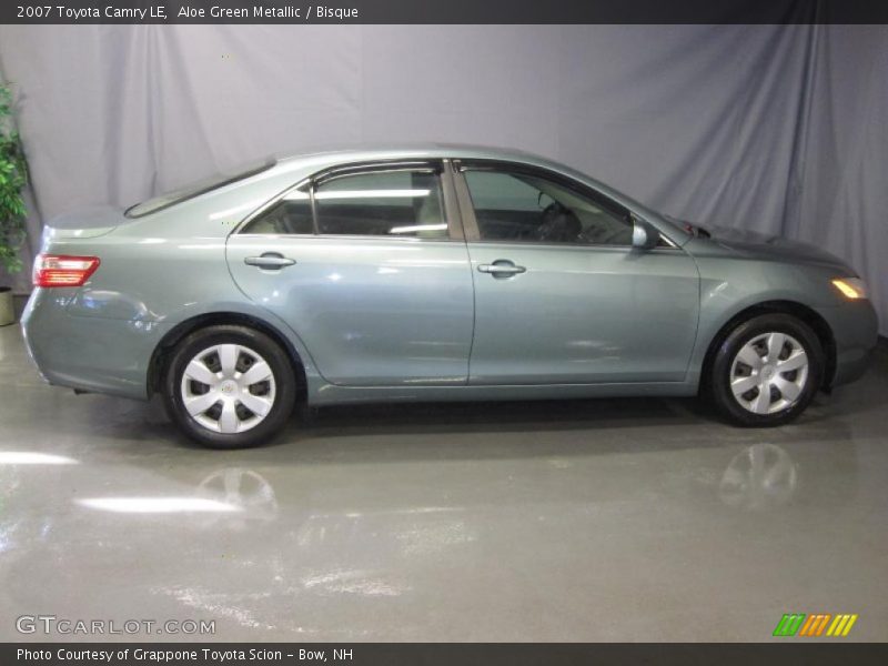 Aloe Green Metallic / Bisque 2007 Toyota Camry LE