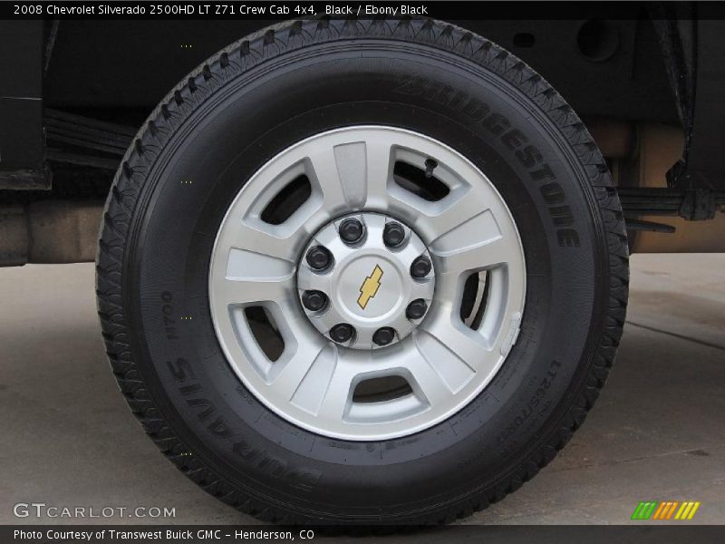 Black / Ebony Black 2008 Chevrolet Silverado 2500HD LT Z71 Crew Cab 4x4