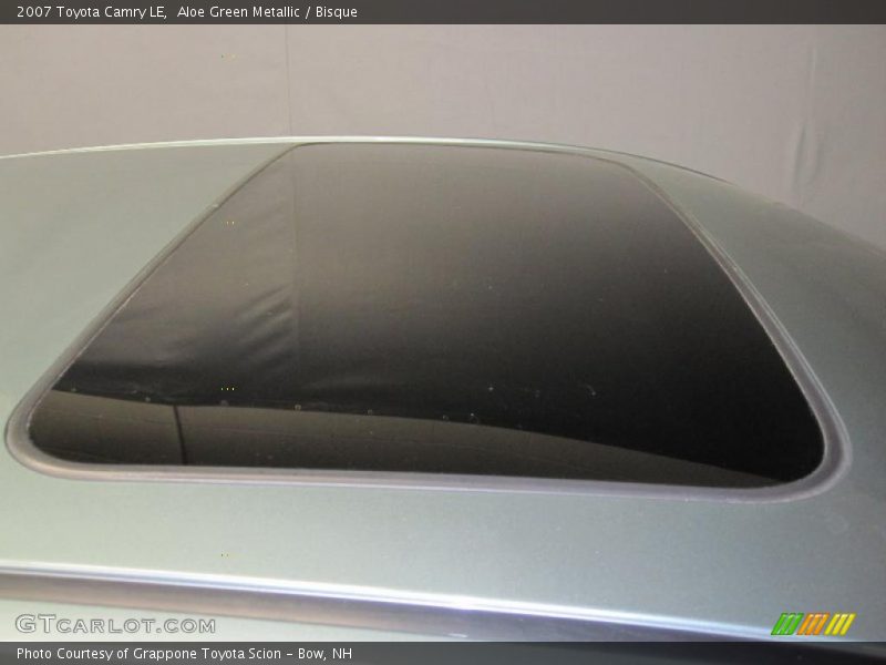 Aloe Green Metallic / Bisque 2007 Toyota Camry LE