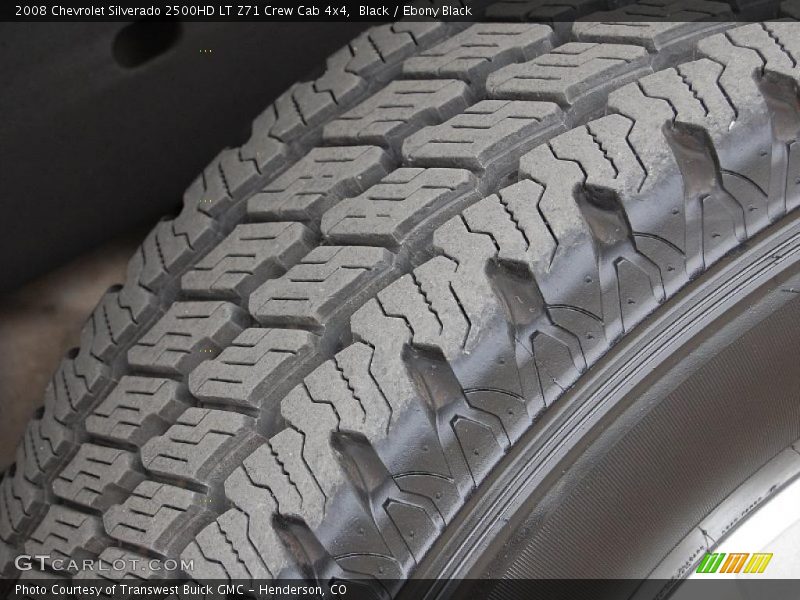 Black / Ebony Black 2008 Chevrolet Silverado 2500HD LT Z71 Crew Cab 4x4